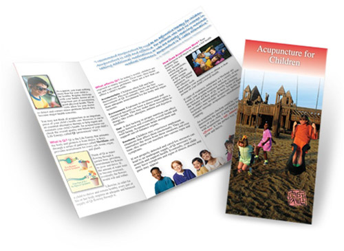 ACUPUNCTURE FOR CHILDREN - PATIENT EDUCATION CARDS - 50 Per Pack