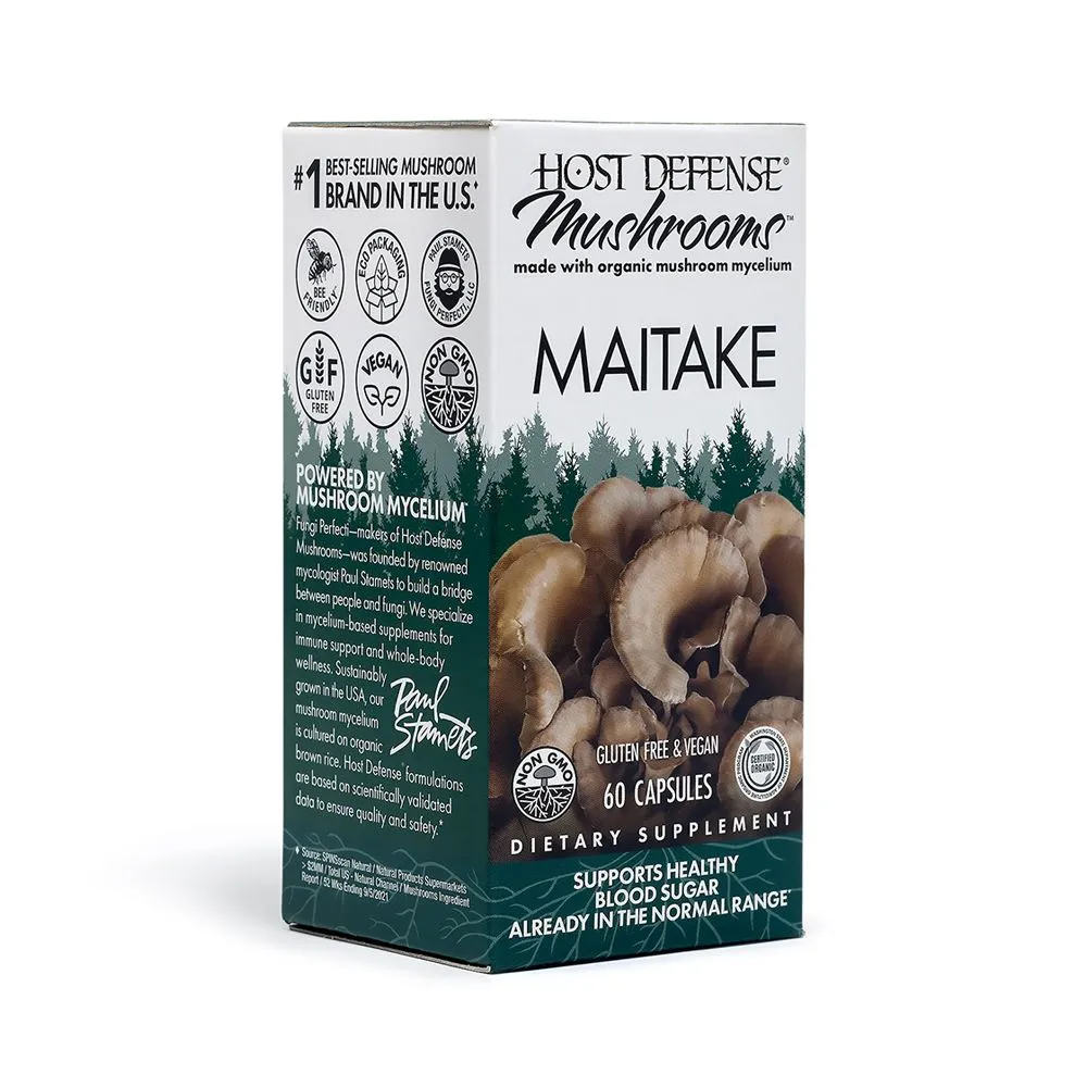 Host Defense Mushrooms Maitake Capsules 60ct