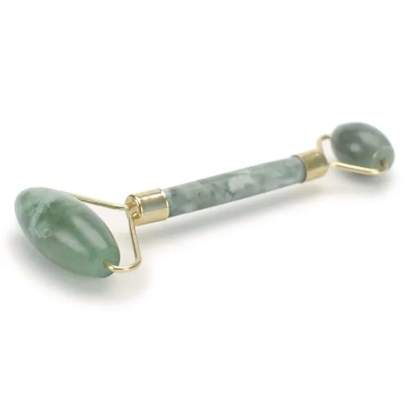 Dual Head Jade Roller - 6" long