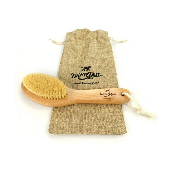 Tiger Tail Dry Brush Therapeutic Lymphatic Massager