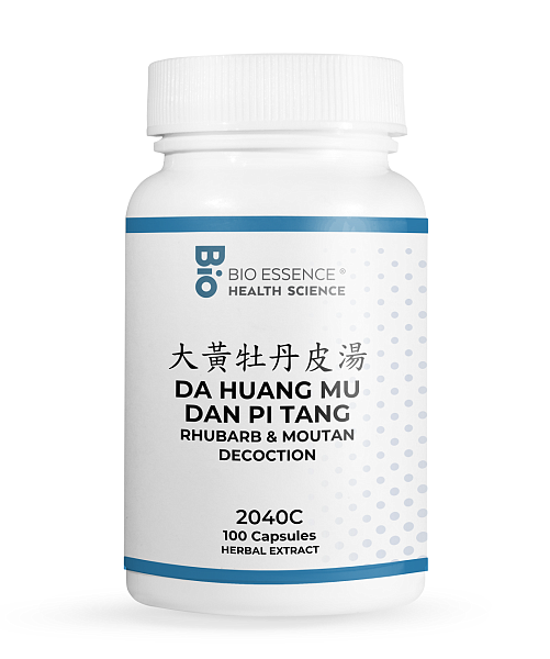 Da Huang Mu Dan Pi Tang, 100 capsules