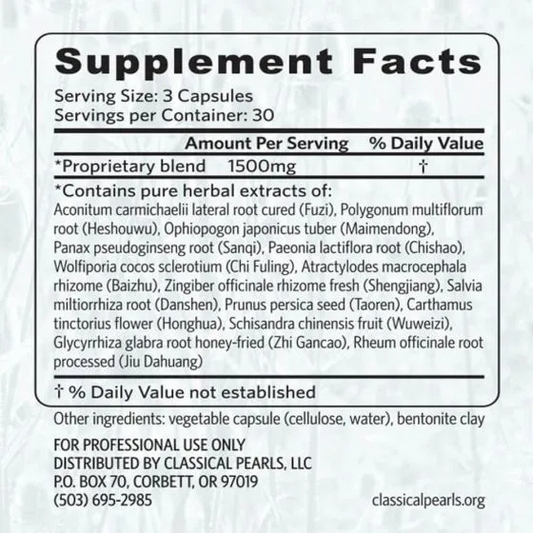 Classical Pearls Heart Pearls - 90 Capsules