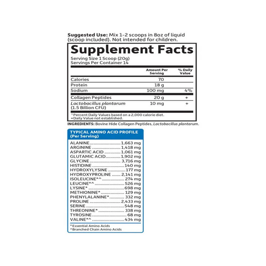 Garden of Life Grass-Fed Collagen Peptides Powder