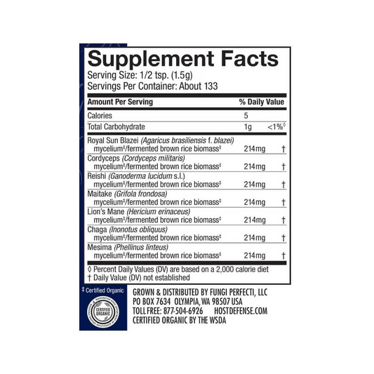 Host Defense Mushrooms Stamets 7 Powder