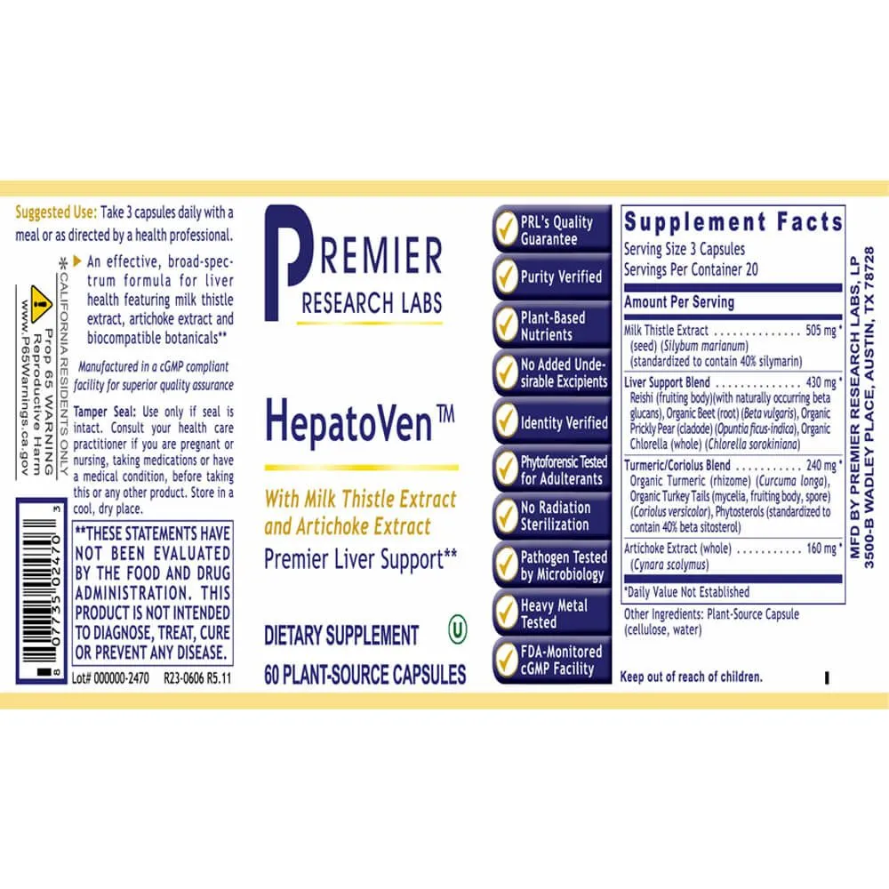 Premier Research Labs HepatoVen (Liver)