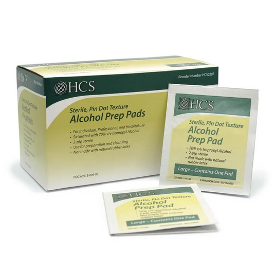 Alcohol Wipes - Prep Pads