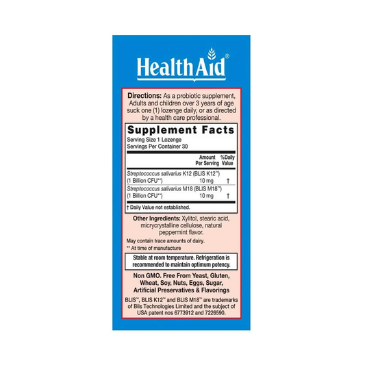 HealthAid Oral Probio Lozenges