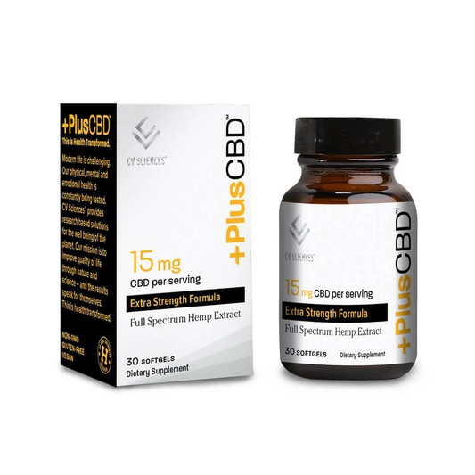 +PlusCBD™ Extra Strength Softgels
