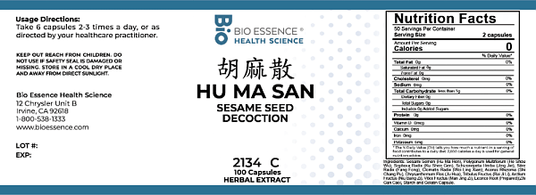 Hu Ma San Capsules