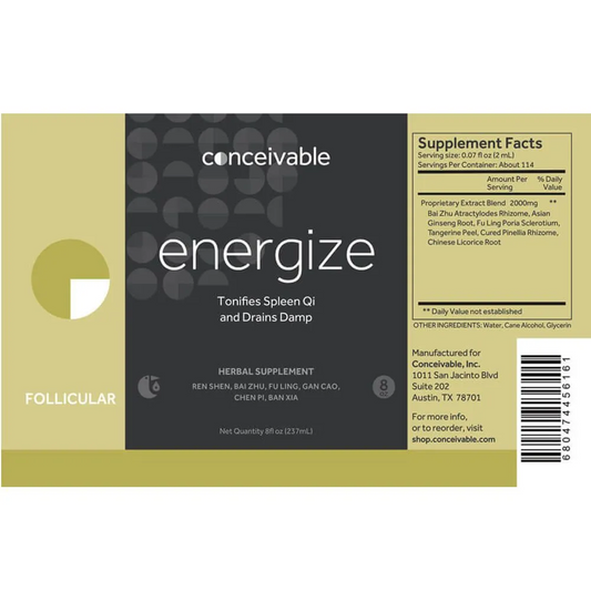 Five Flavors Herbs Conceivable ProLine - Energize 8oz