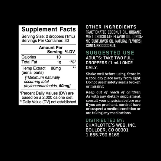 Charlotte's Web™ Original Formula CBD Oil