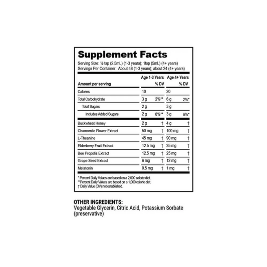 Beekeeper's Naturals Kids Nighttime Propolis Cough Syrup