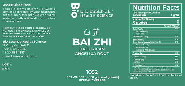 Bai Zhi Granules, 100g