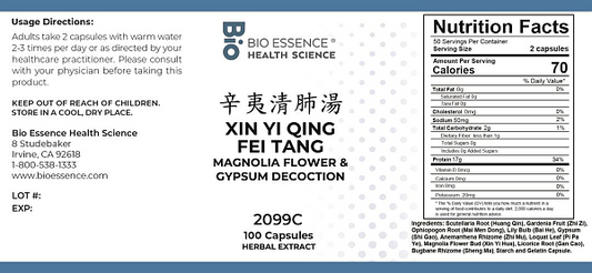 Xin Yi Qing Fei Yin Capsules