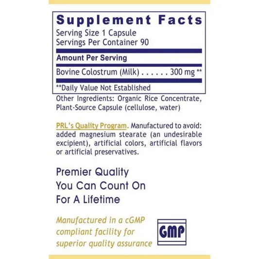 Premier Research Labs GrassFed Colostrum IgG