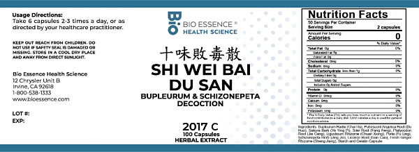 Shi Wei Bai Du San Capsules