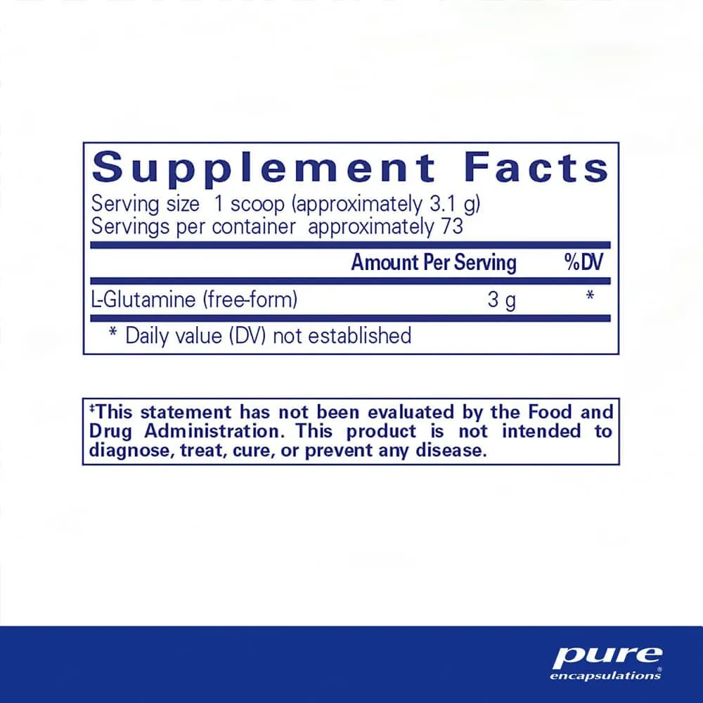 Pure Encapsulations L-Glutamine Powder