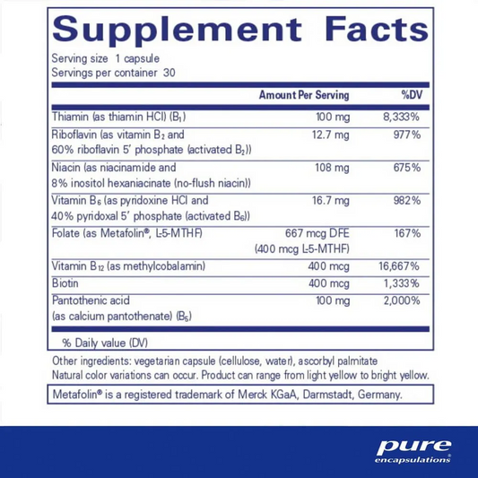 Pure Encapsulations B-Complex Plus