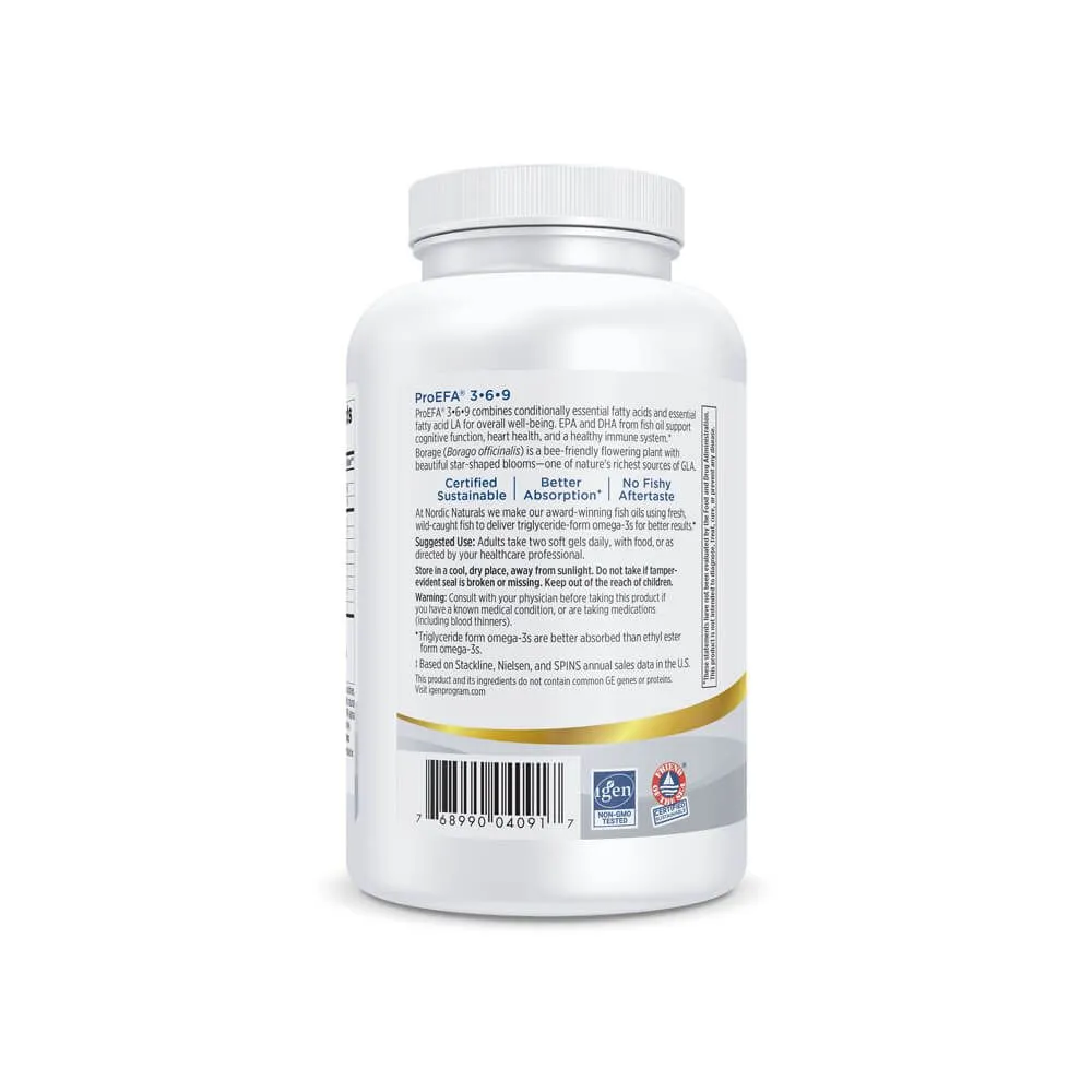 Nordic Naturals ProEFA® Lemon Soft Gels