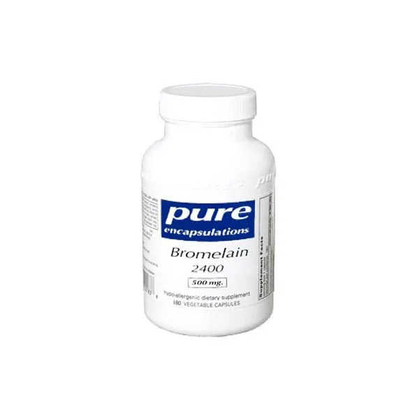 Pure Encapsulations Bromelain 2400 500 mg