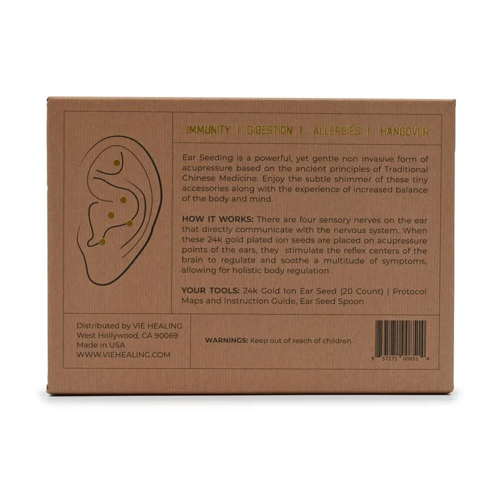Vie Healing Detox and Cleanse Ear Seed Kit