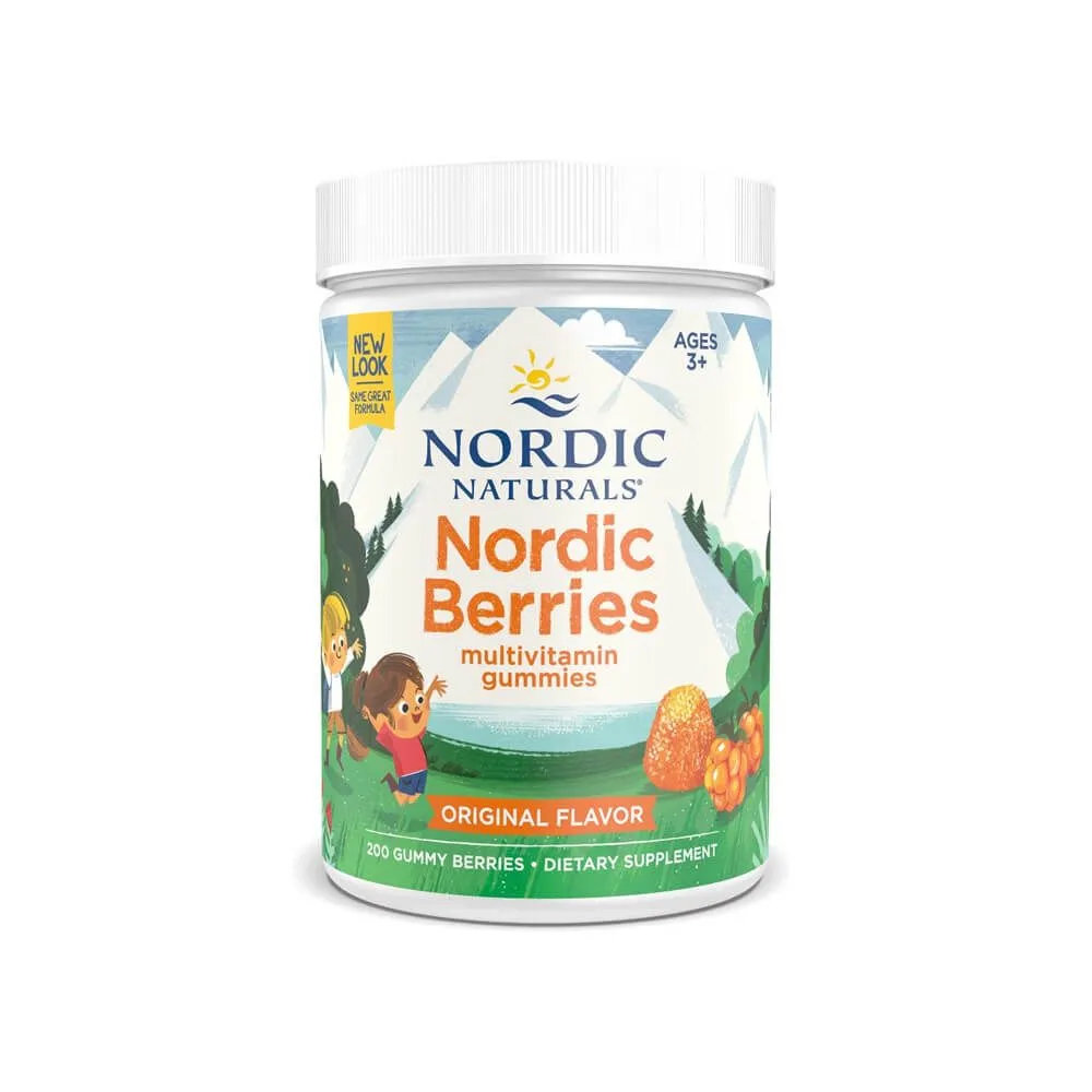 Nordic Naturals Berries Multivitamin Gummies