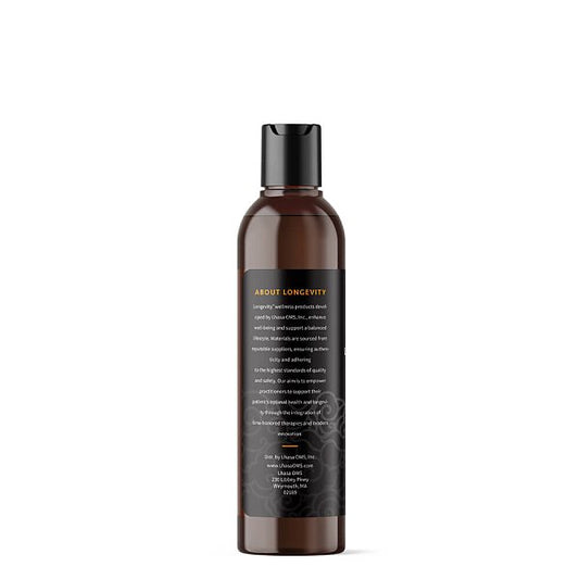 Longevity Organic Facial Cupping Oil, 4oz - Unscented - Image 2