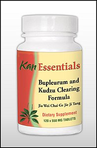 Bupleurum and Kudzu Clearing Formula, 120 tablets