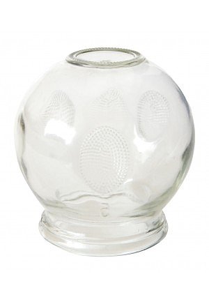 Glass Fire Cup #5 - 2.5" (Finger Grips)