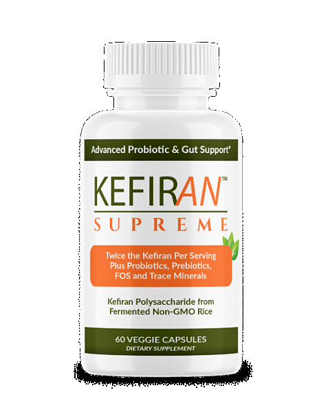 Kefiran Supreme, 60 Caps (6.5b CFUs)
