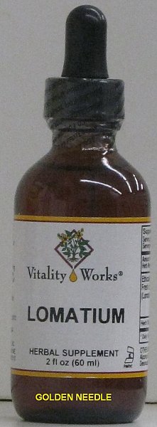 Lomatium (Biscuit Root, Fern-leaved Desert Parsley) 32 oz.