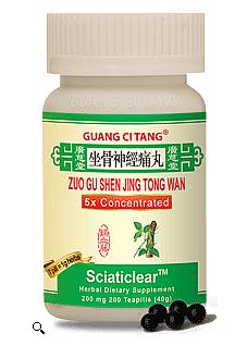 Zuo Gu Shen Jing Tong Wan, Pills