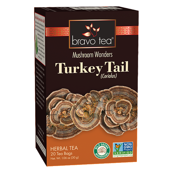Turkey Tail Mushroom Tea