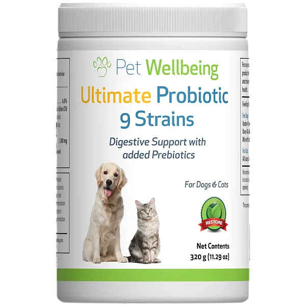 Ultimate Probiotic 9 Strains for Dogs, 320g