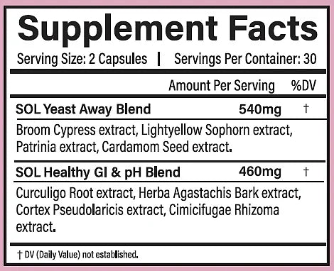 Yeast Away, 60ct - Image 3