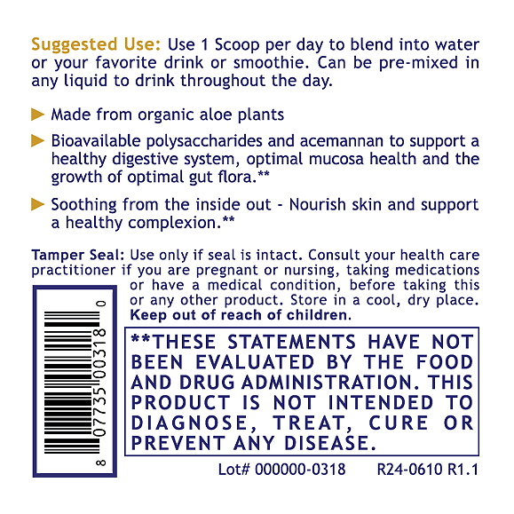 Aloe Powder, 7.4oz - Image 3