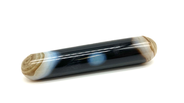 Black Onyx Massage Wand, 3"-4"