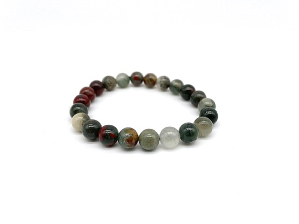 Bloodstone Bracelet, 8mm