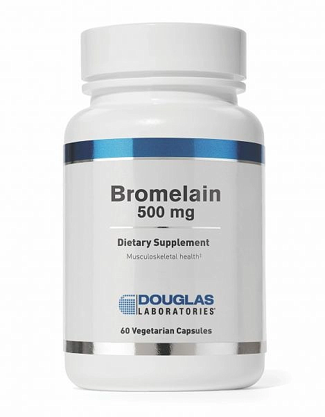 Bromelain 500 MG, 60 capsules