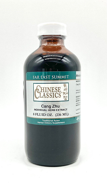 Cang Zhu, Atractylodes rhizome, Black - 8 oz.