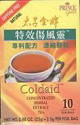 ColdAid Concentrated Herbal Extract Tea