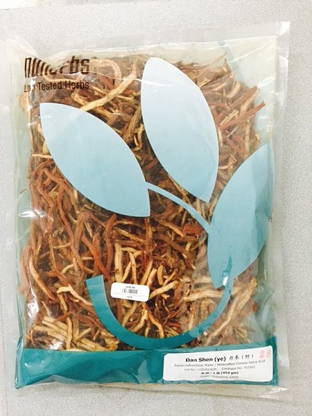 Dan Shen, Ye - Wildcrafted, Lab Tested, 1lb