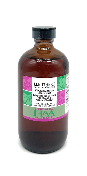 Eleuthero (Siberian Ginseng) Extract, 8 oz.