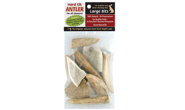 Elk Antler Chews, Large Bits