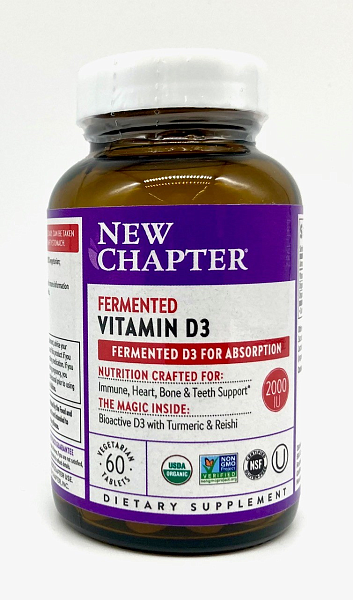Fermented Vitamin D3, 60 ct