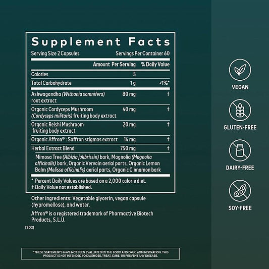 Adrenal Health Nightly Restore, 120 caps - Image 2