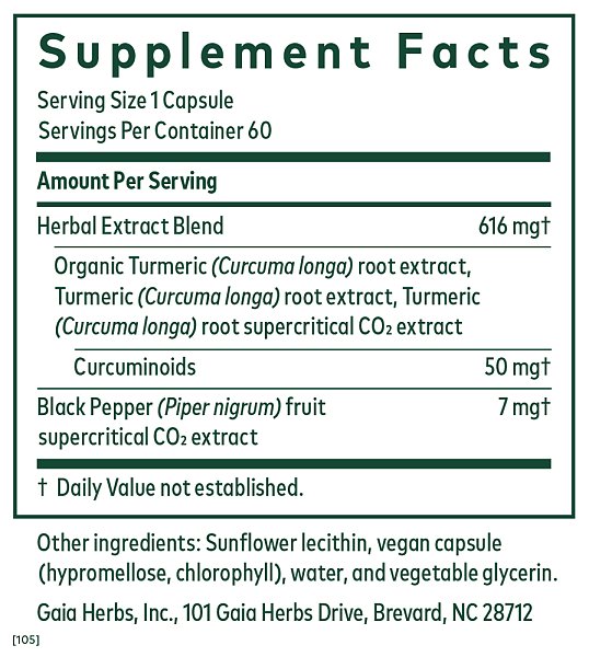 Curcuma Supreme NF-KB Formula, 120ct - Image 2
