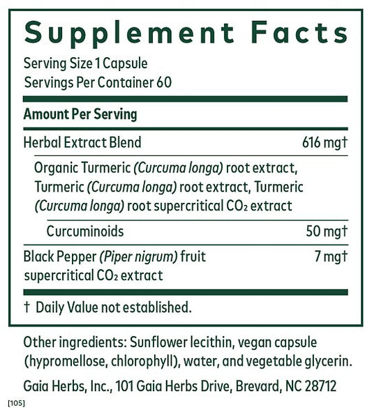 Curcuma Supreme NF-KB Formula, 120ct - Image 2
