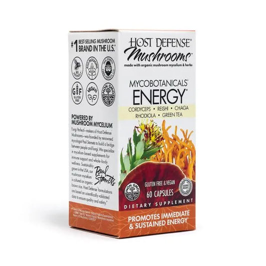 Host Defense Mushrooms MycoBotanicals Energy - 60 Capsules