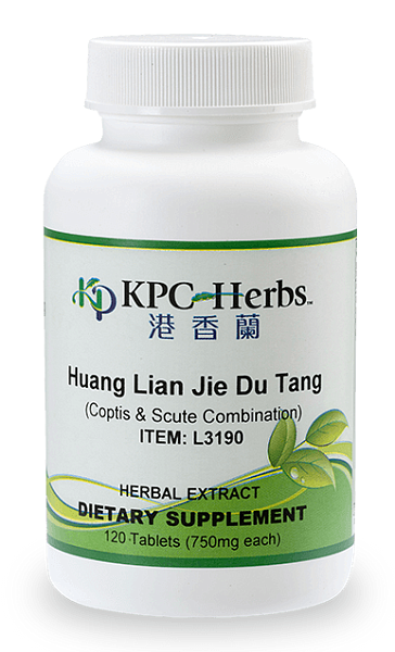 Huang Lian Jie Du Tang, Tabs